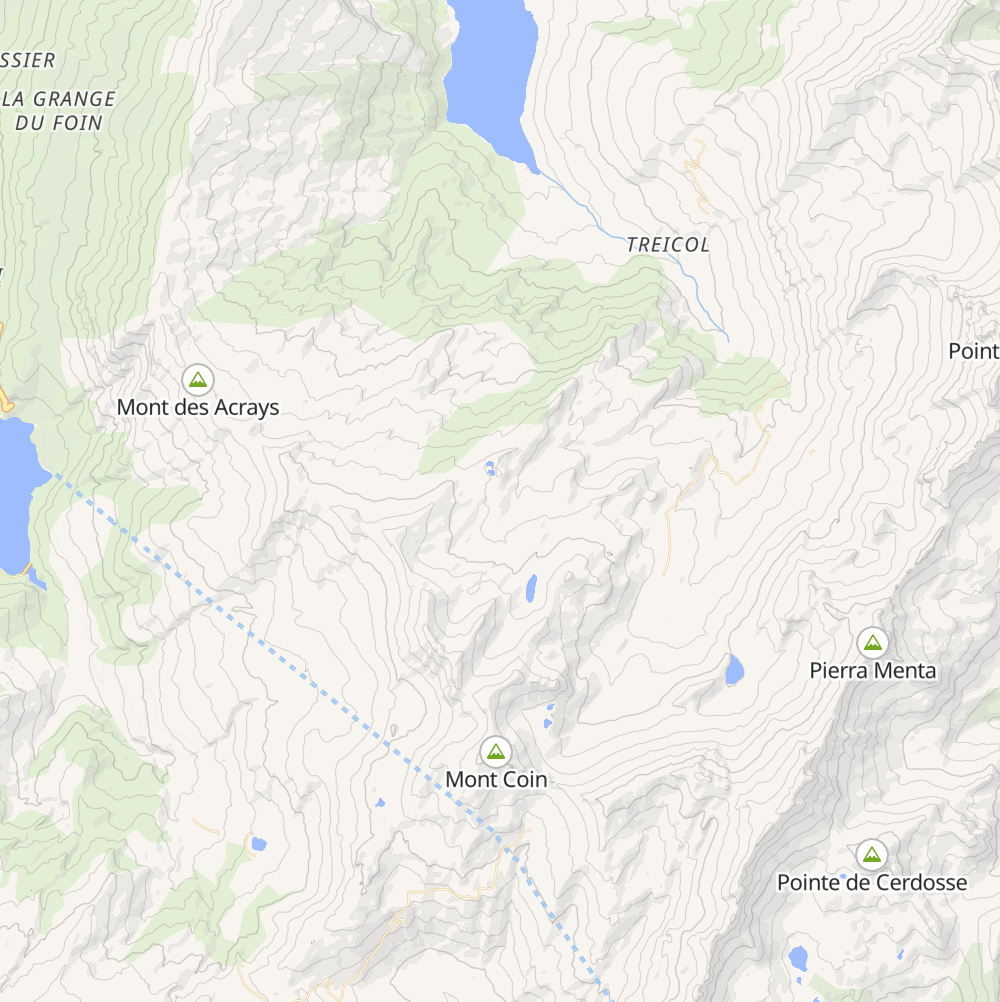 Topo map screenshot.